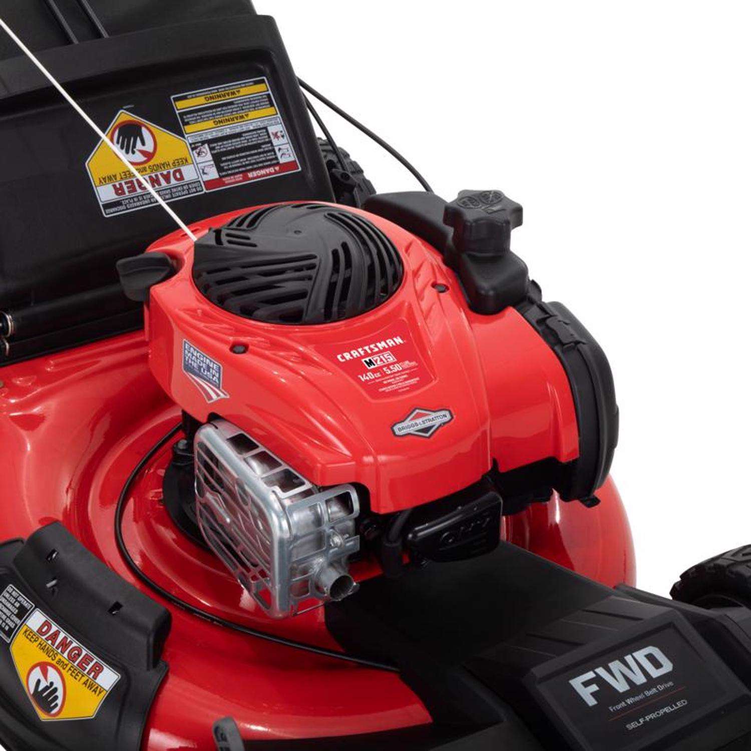 Craftsman CMXGMAM2703841 21 In. 140 Cc Gas Self-Propelled Lawn Mower