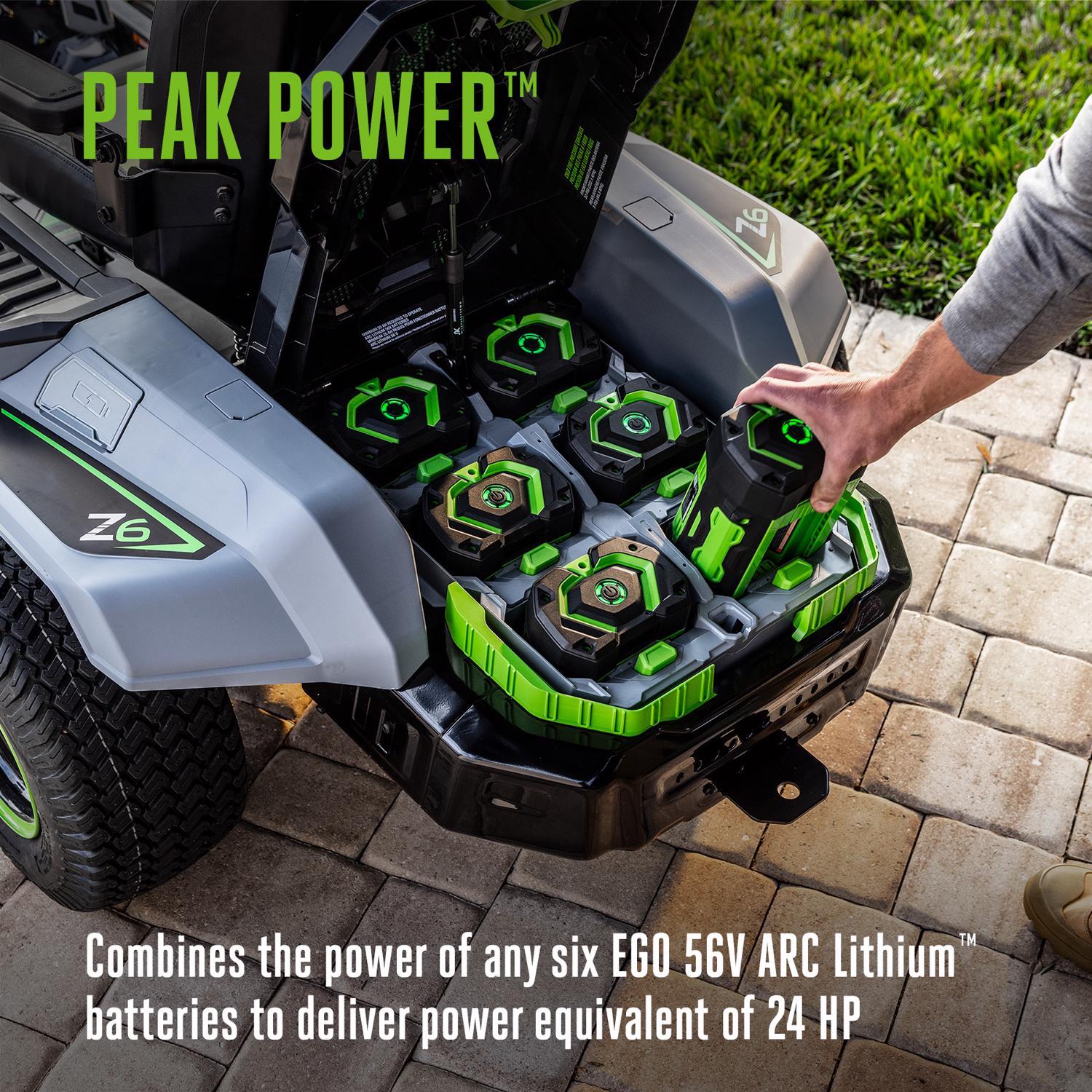  EGO POWER+ ZT4215S 42 In. 56 V Battery Zero Turn Mower Kit (Battery & Charger)