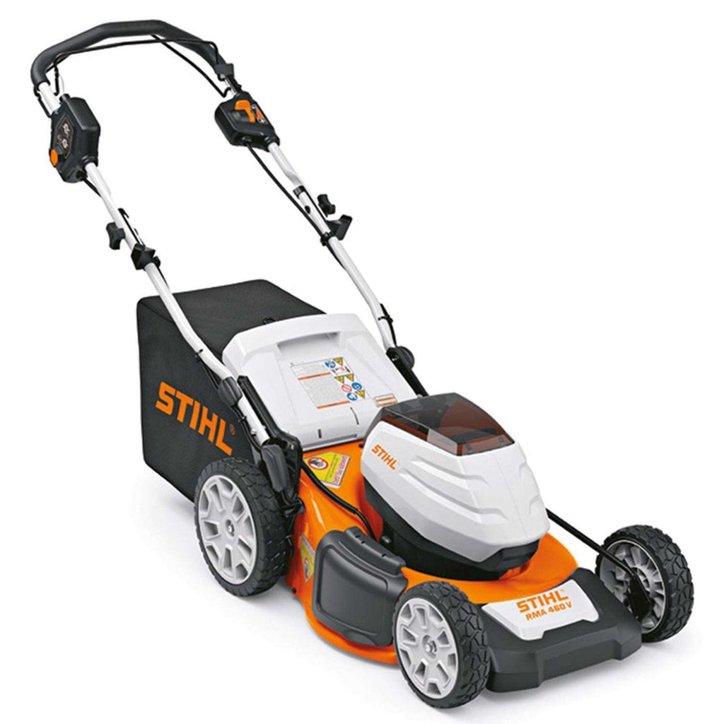  STIHL RMA 460 V 19 In. 36 V Battery Self-Propelled Lawn Mower Kit (Battery & Charger)