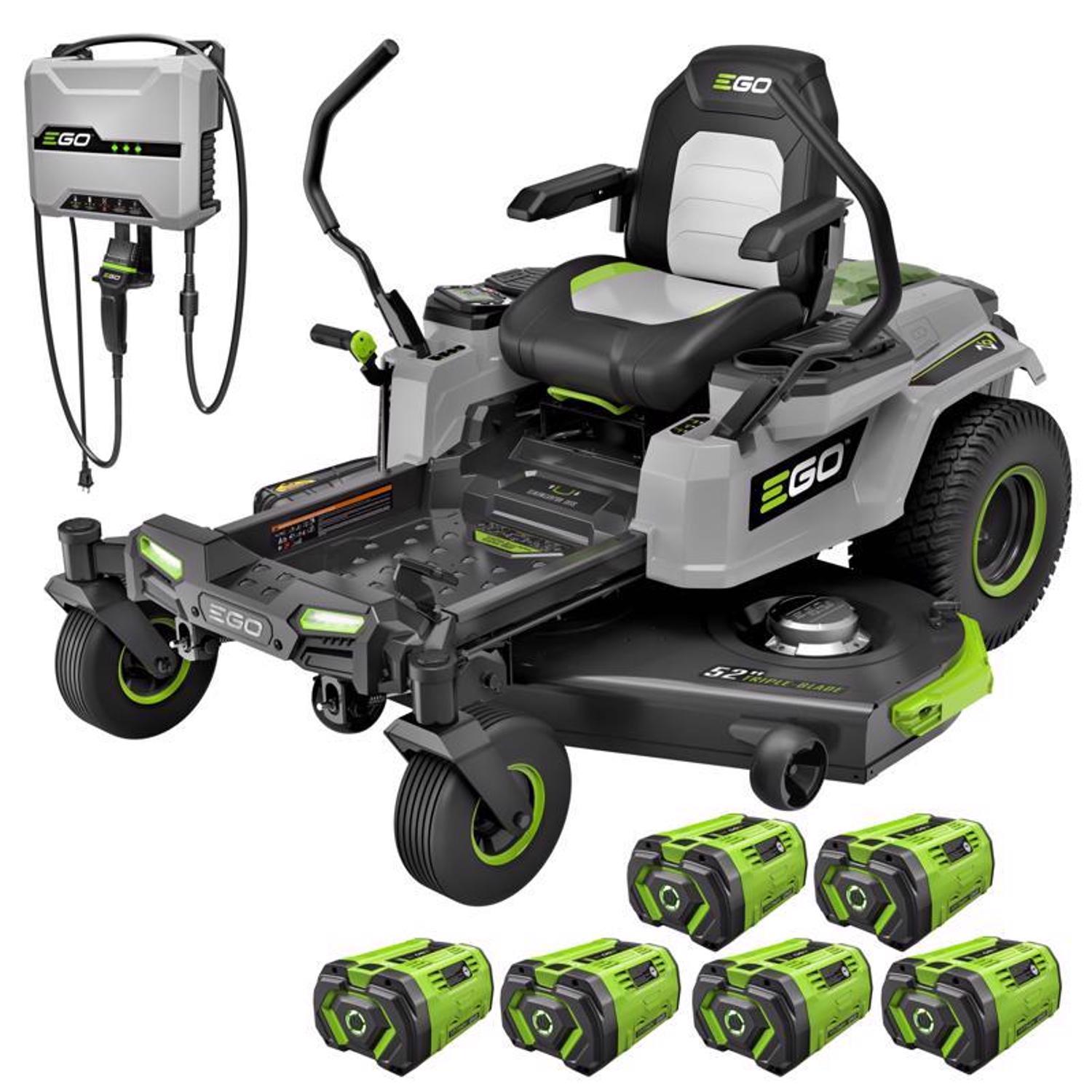  EGO POWER+ ZT5216L 52 In. 56 V Battery Zero Turn Riding Mower Kit (Battery & Charger)