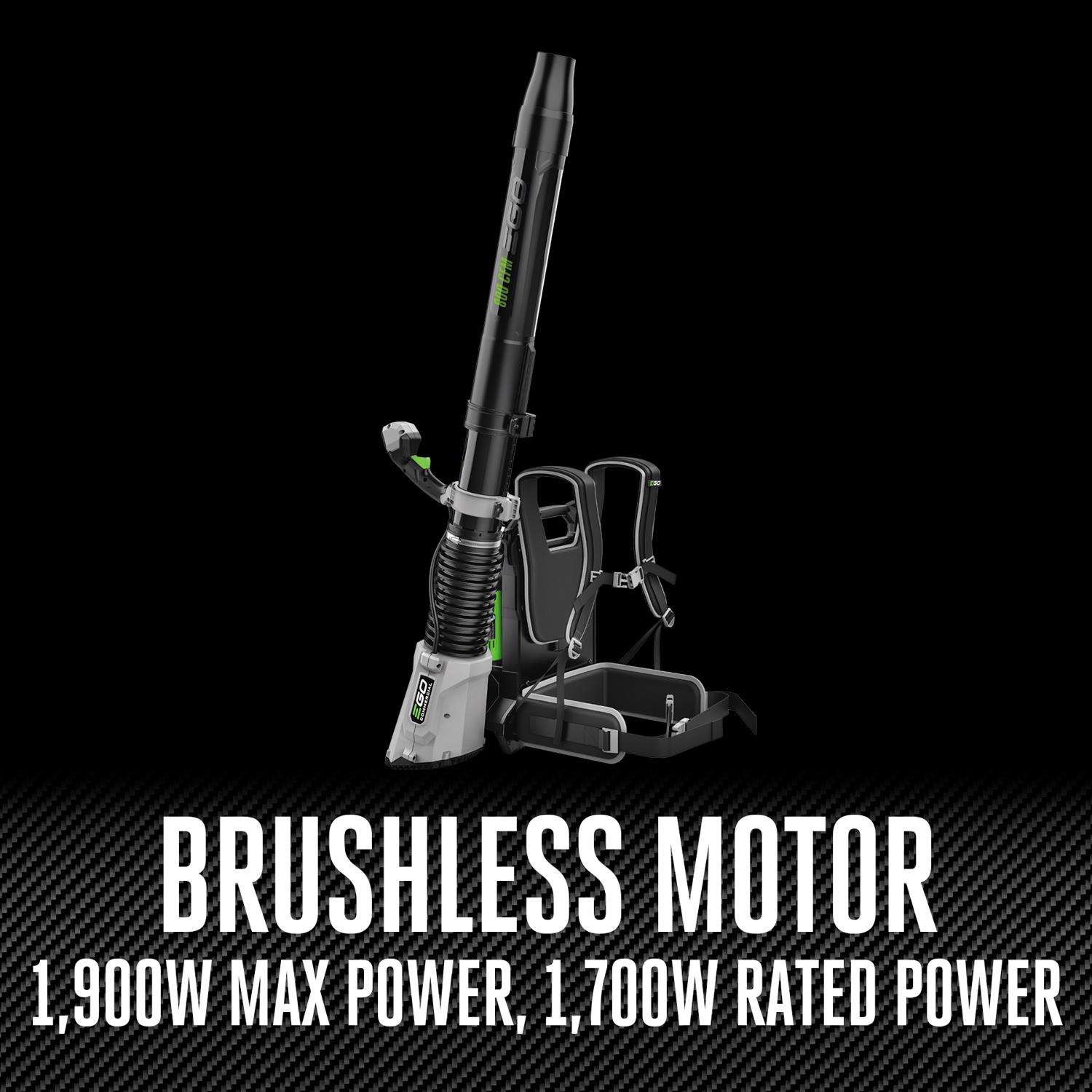  EGO Commercial LBPX8006-2 190 Mph 800 CFM 56 V Battery Backpack Leaf Blower Kit (Battery & Charger)