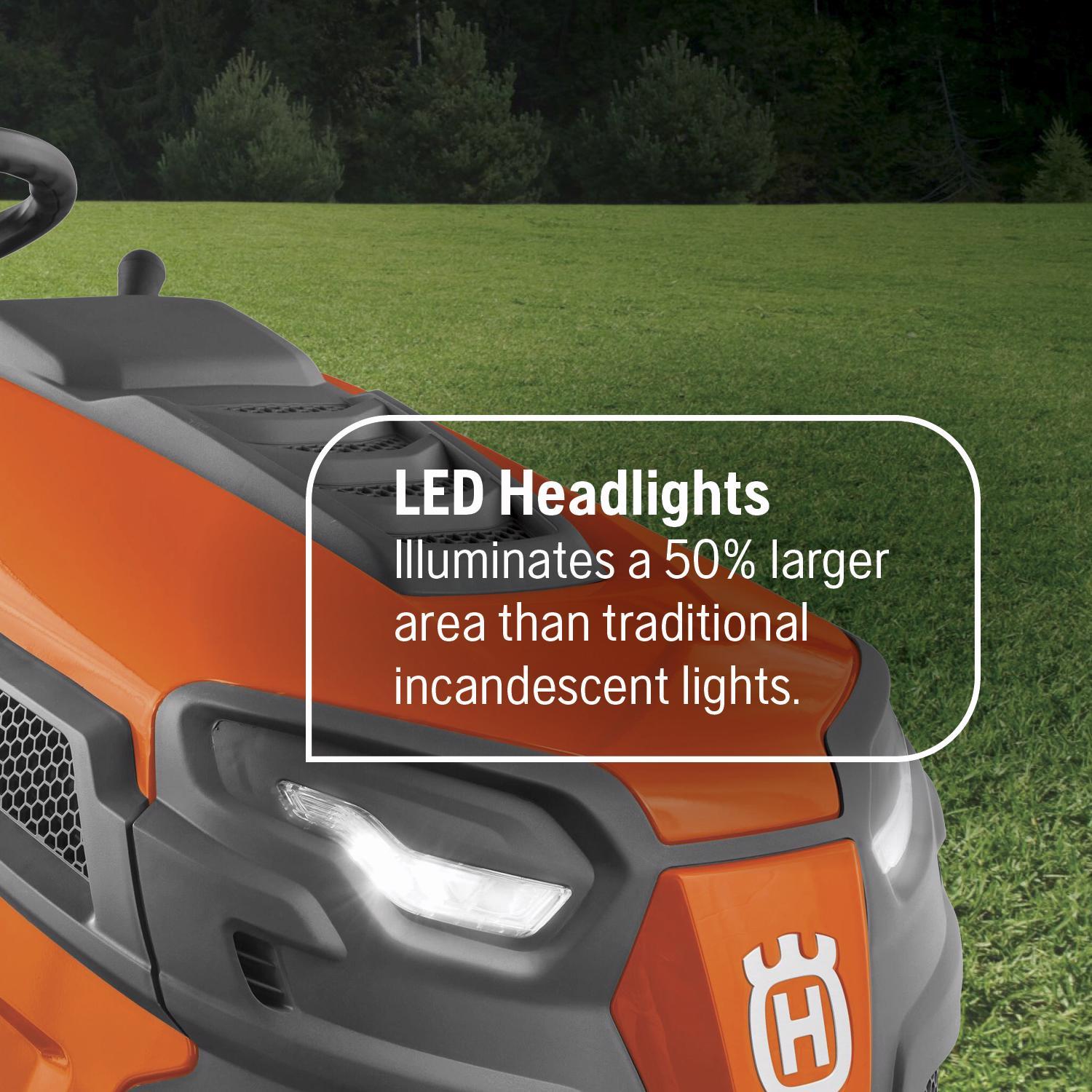  Husqvarna TS 154X 54 In. 44 Cc Hydrostatic Gas Riding Mower