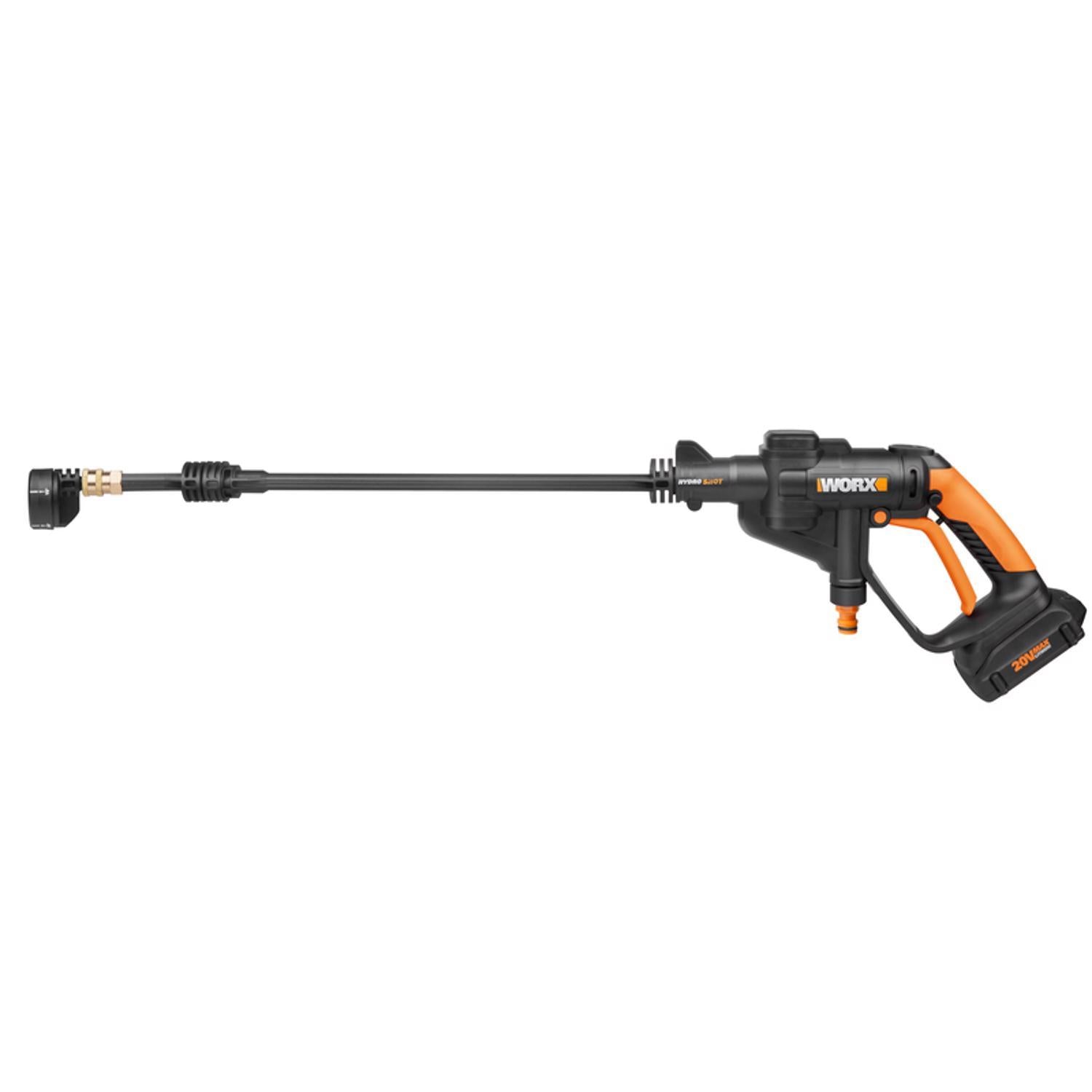  Worx Hydroshot 320 Psi Battery 0.5 Gpm Portable Power Cleaner