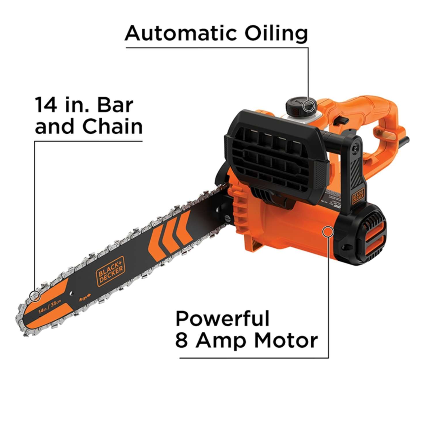 Black & Decker Black+Decker 14 In. Electric Chainsaw