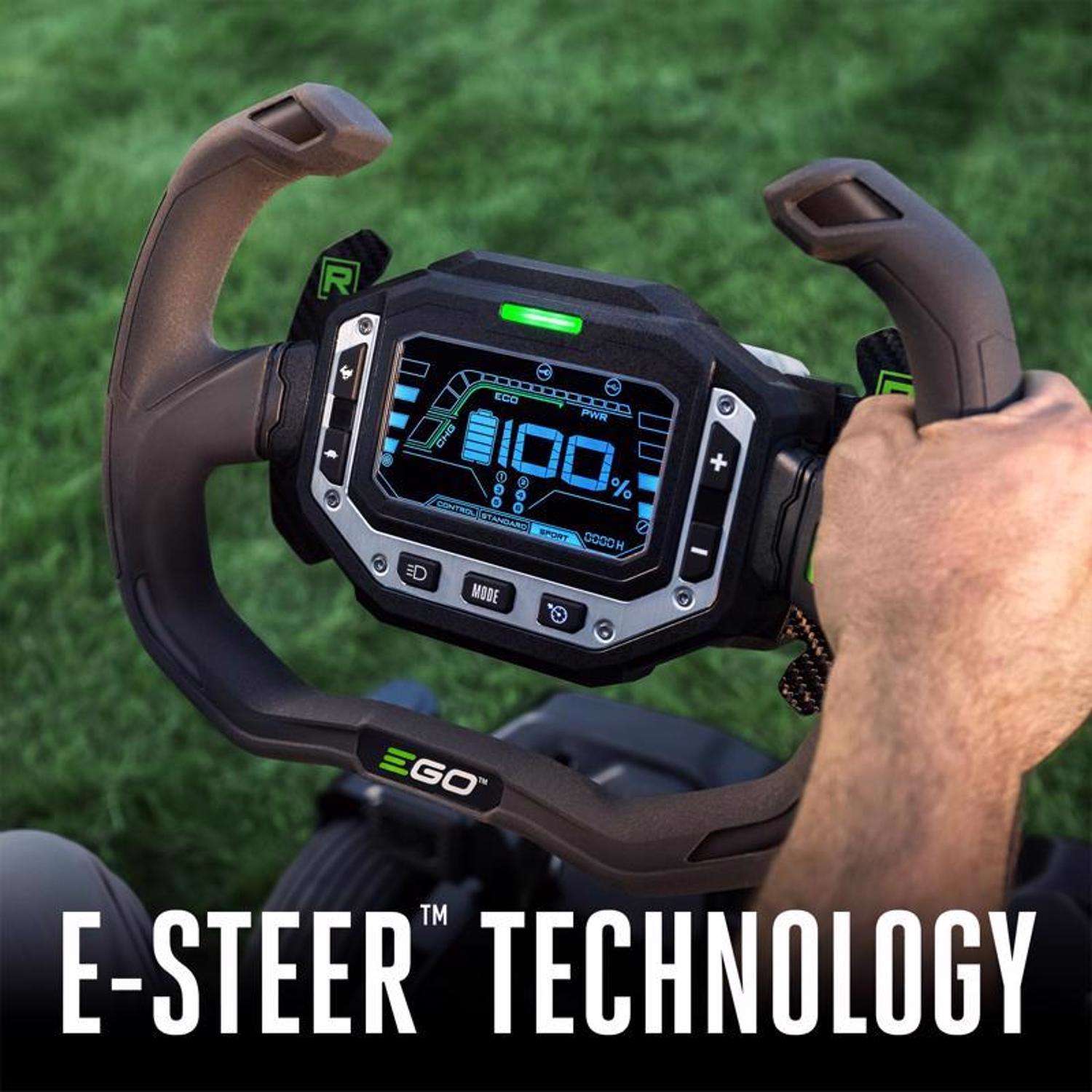  EGO Power+ Z6 ZT4205S 42 In. 56 V Battery Zero Turn Riding Mower Kit (Battery & Charger) W/ FOUR 12.0 AH BATTERIES