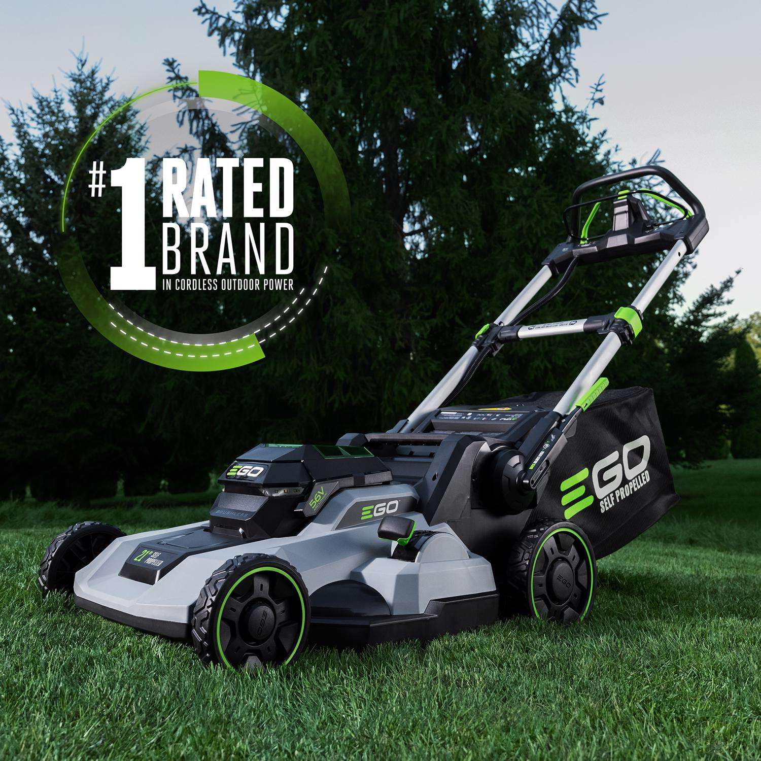  EGO Power+ LM2114SP 21 In. 56 V Battery Self-Propelled Lawn Mower Kit (Battery & Charger) W/ 6.0 AH BATTERY