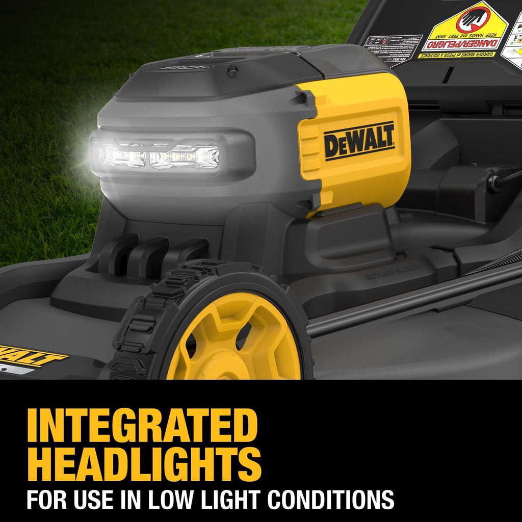  DeWalt 60V MAX DCMWSP700Y2 21 In. 60 V Battery Self-Propelled Lawn Mower Kit (Battery & Charger)