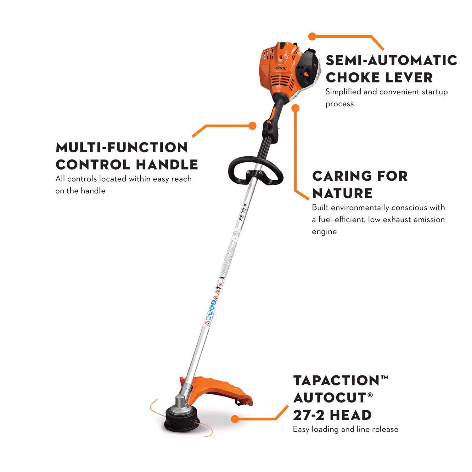  STIHL FS 70 R 16.5 In. Gas Brushcutter