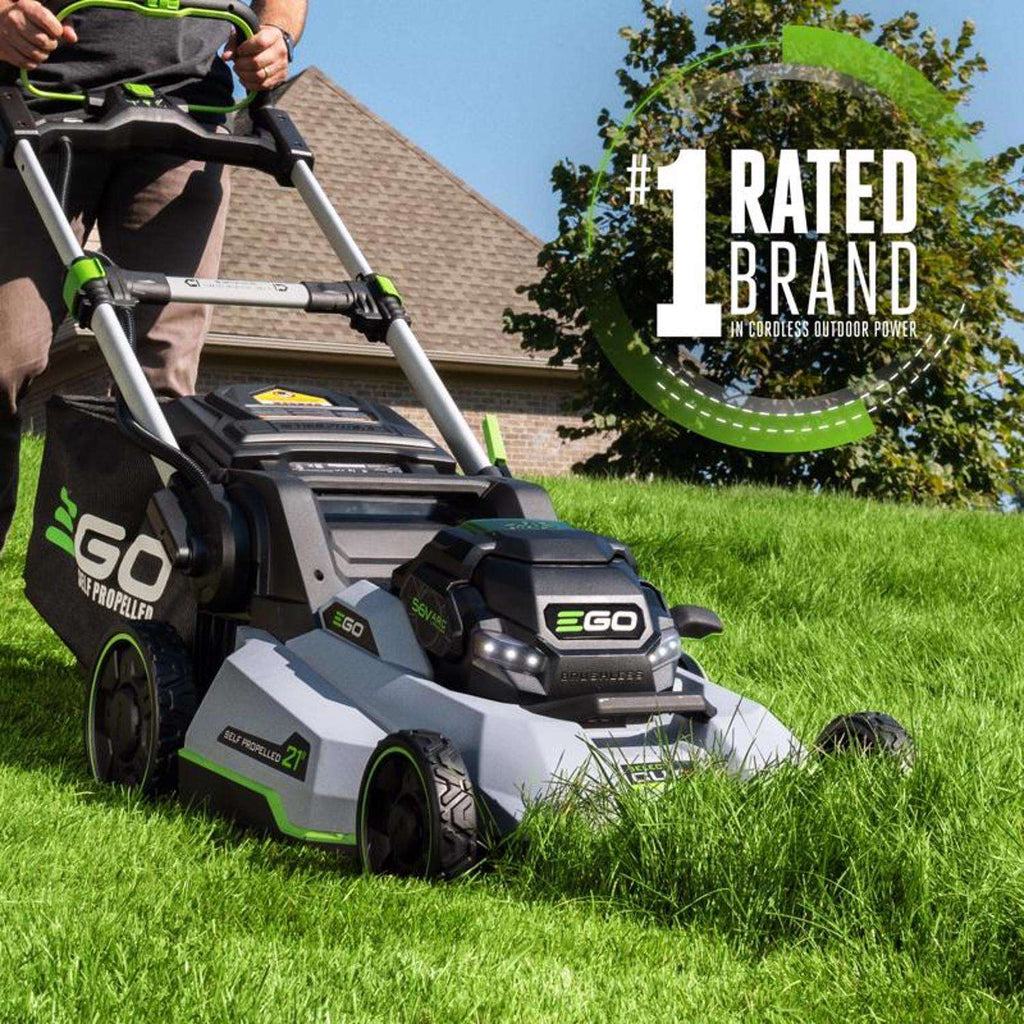  EGO Power+ LM2156SP 21 In. 56 V Battery Self-Propelled Lawn Mower Kit (Battery & Charger) W/ 10.0 AH BATTERY