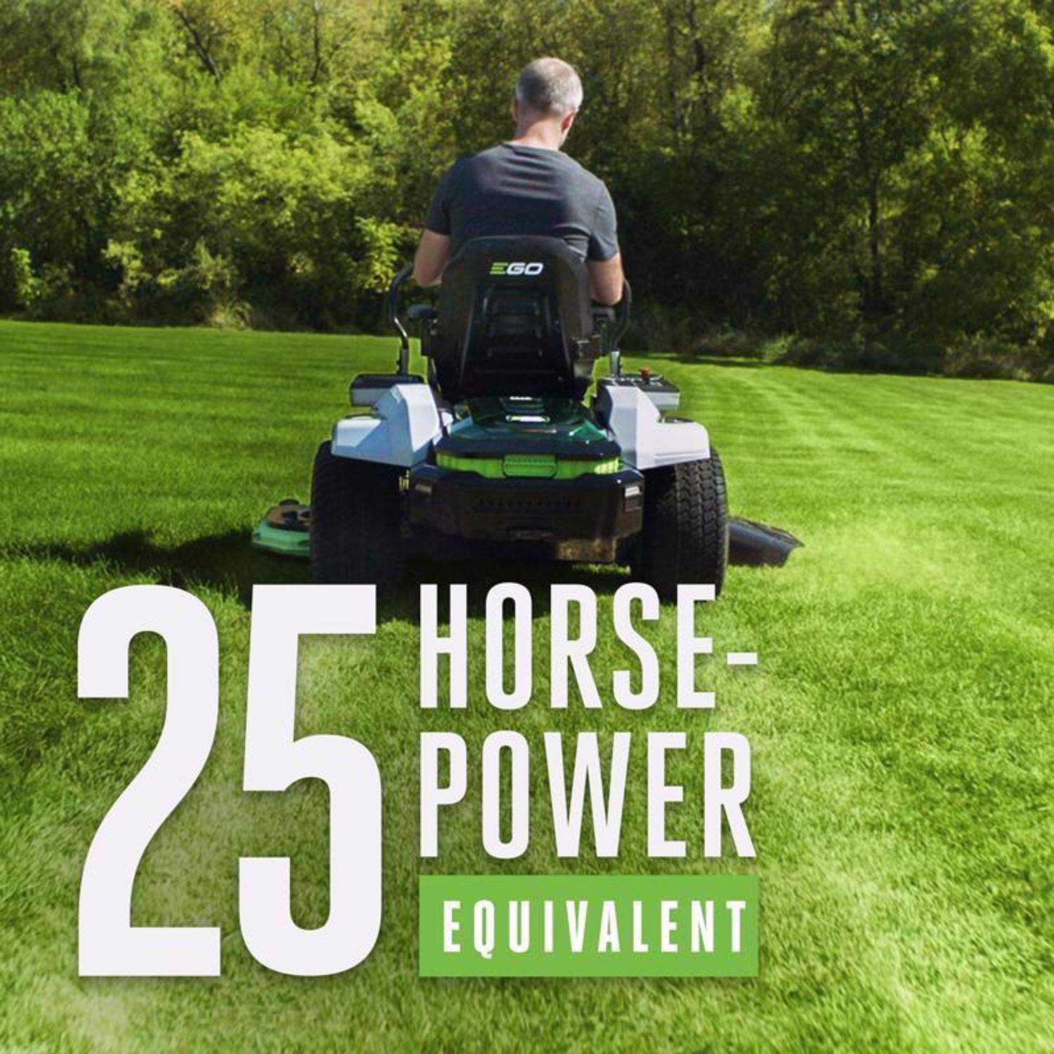  EGO Power+ Z6 ZT5207L 52 In. 56 V Battery Zero Turn Riding Mower Kit (Battery & Charger) W/ SIX 12.0 AH BATTERIES