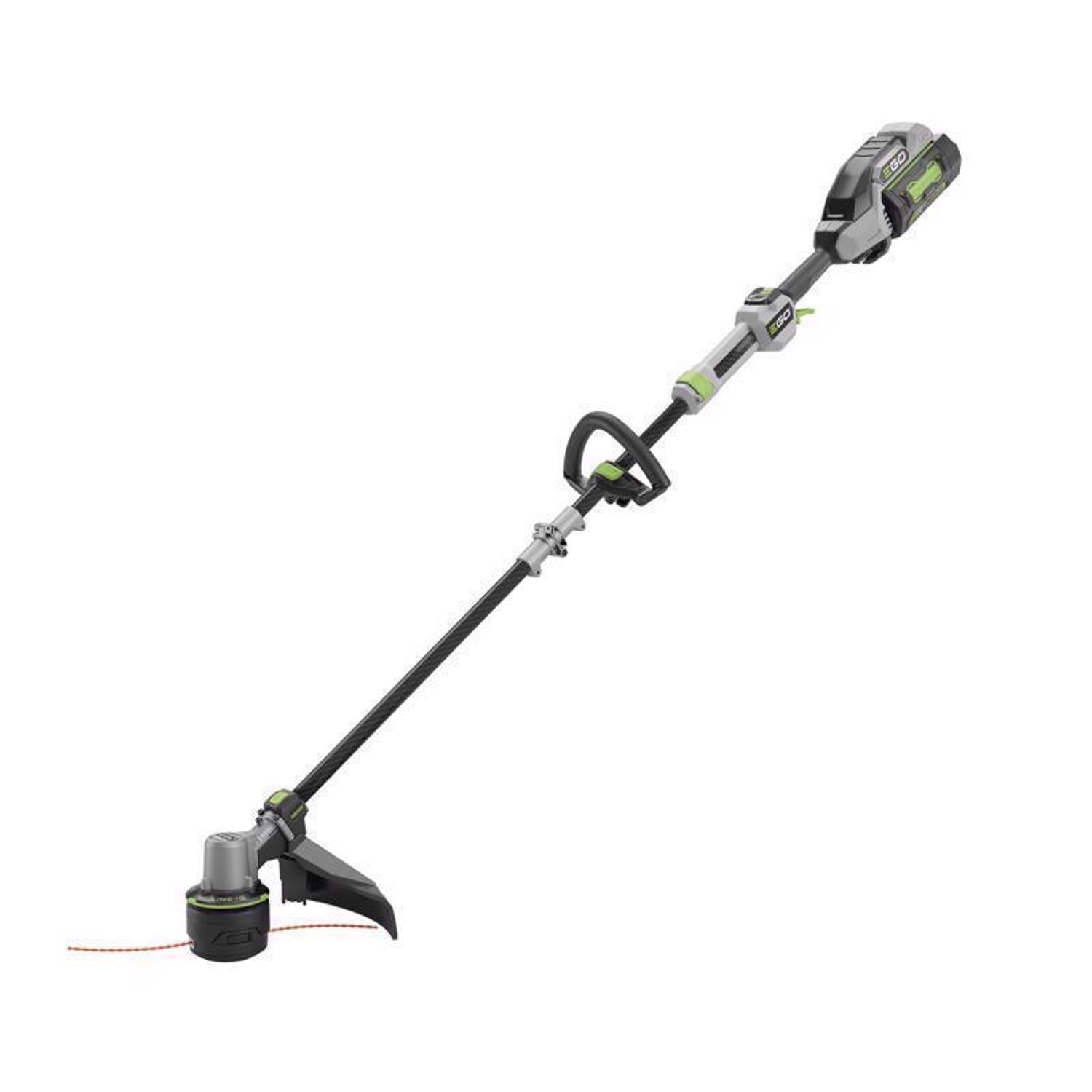  EGO Power+ Line IQ With Powerload ST1623T 16 In. 56 V Battery String Trimmer Kit (Battery & Charger) W/ TELESCOPIC SHAFT & 4.0 AH BATTERY