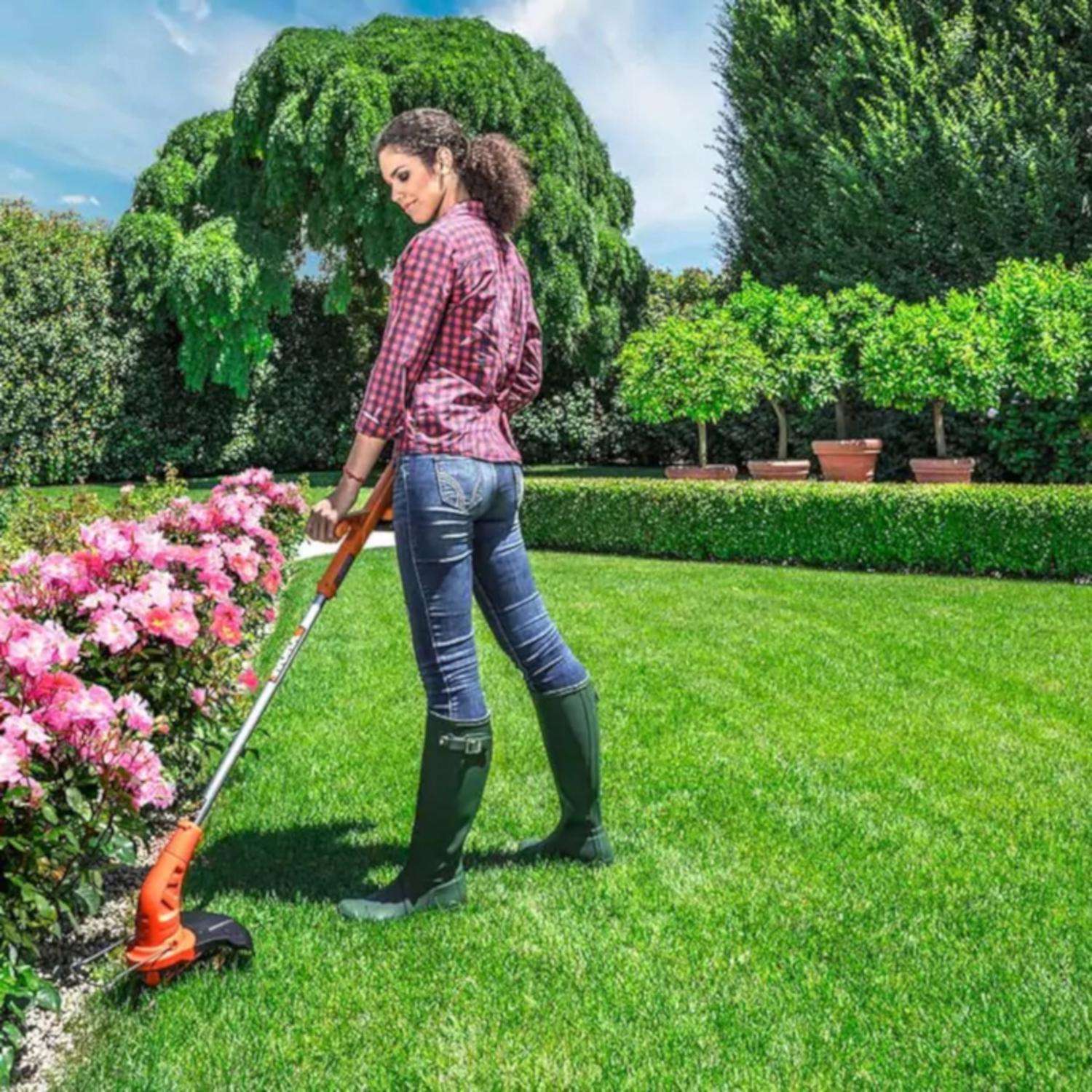  Worx WG154 10 In. 20 V Battery Edger/Trimmer Kit (Battery & Charger)