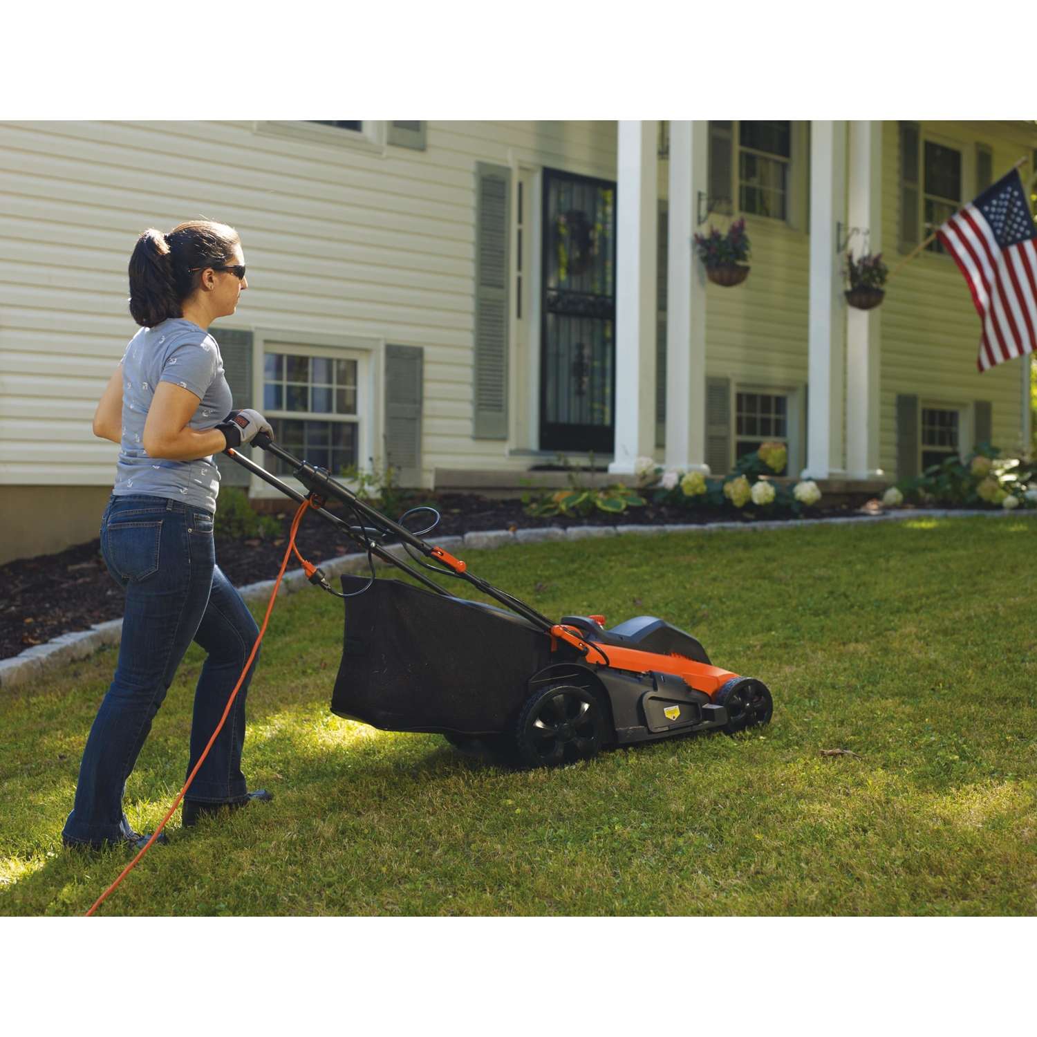 Black & Decker Black+Decker EdgeMax 20 In. 120 V Electric Lawn Mower