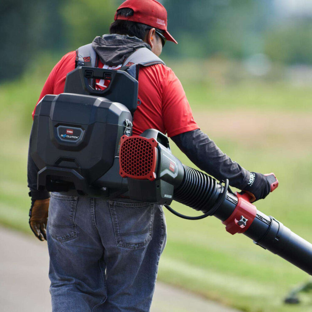  Toro Flex-Force Power System 66100 160 Mph 730 CFM 60 V Battery Backpack Leaf Blower Kit (Battery &