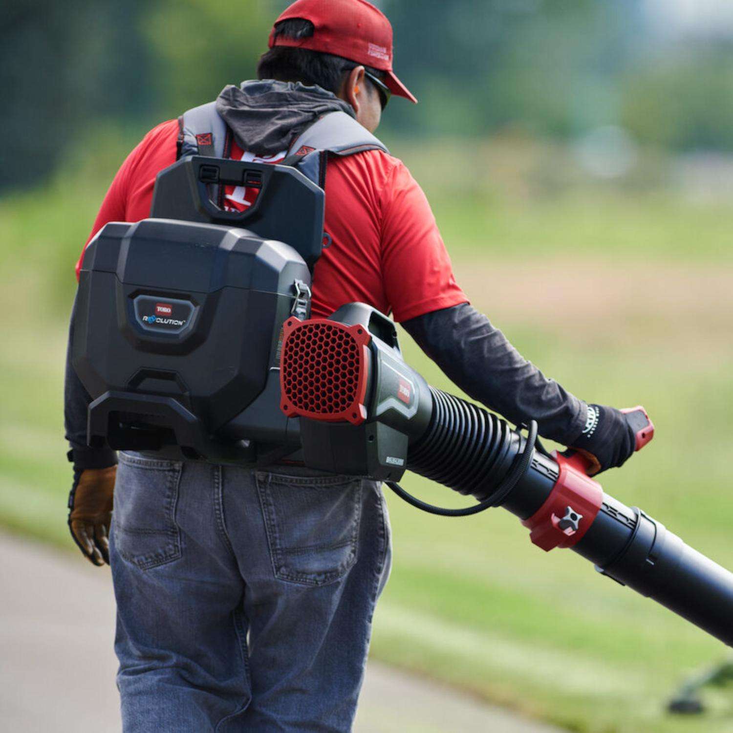  Toro Flex-Force Power System 66100 160 Mph 730 CFM 60 V Battery Backpack Leaf Blower Kit (Battery &
