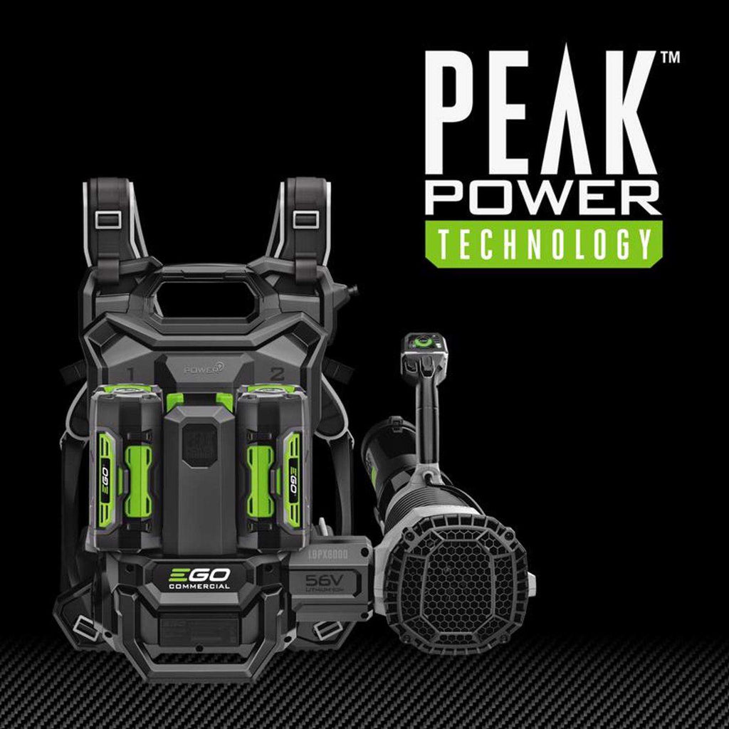  EGO Commercial LBPX8004-2 190 Mph 800 CFM 56 V Battery Backpack Leaf Blower Kit (Battery & Charger) W/ (2) 6AH BATTERIES