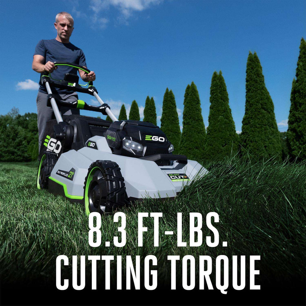  EGO Power+ LM2167SP 21 In. 56 V Battery Self-Propelled Lawn Mower Kit (Battery & Charger) W/ 12.0 AH BATTERY
