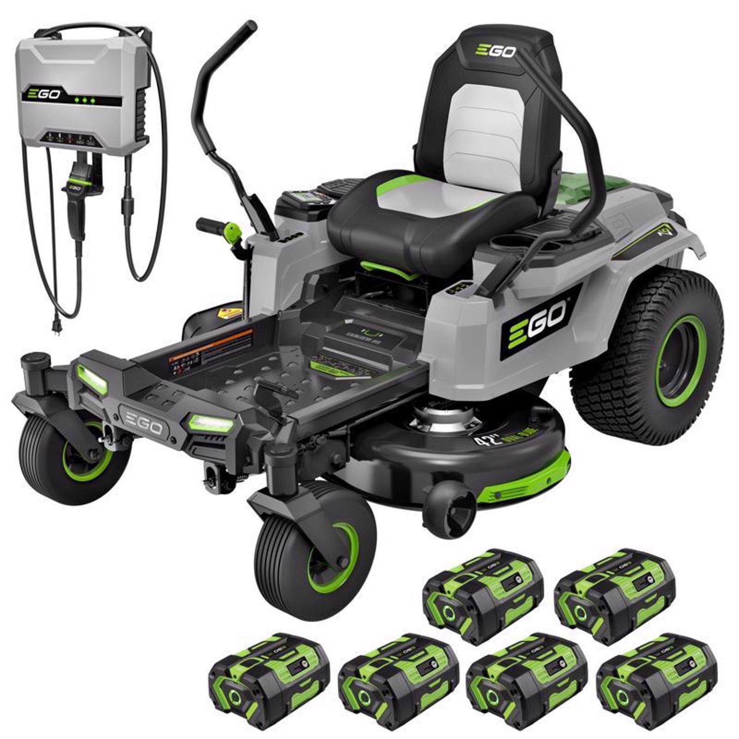  EGO POWER+ ZT4214L 42 In. 56 V Battery Zero Turn Riding Mower Kit (Battery & Charger)