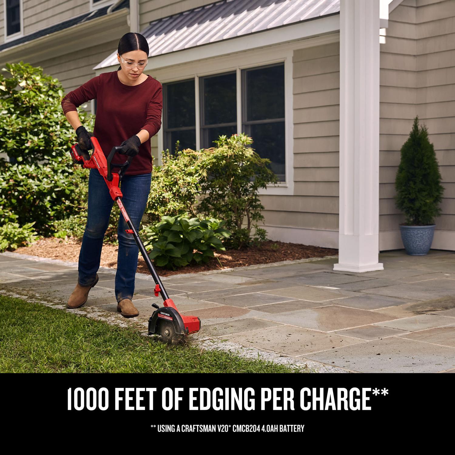 Craftsman V20 CMCED400D1 1.75 In. Battery Edger Kit (Battery & Charger)