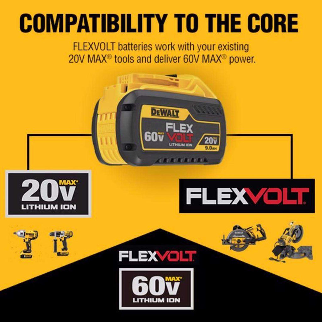  DeWalt Flexvolt 14 In. 35 Cc 60 V Battery Chainsaw Kit (Battery & Charger)
