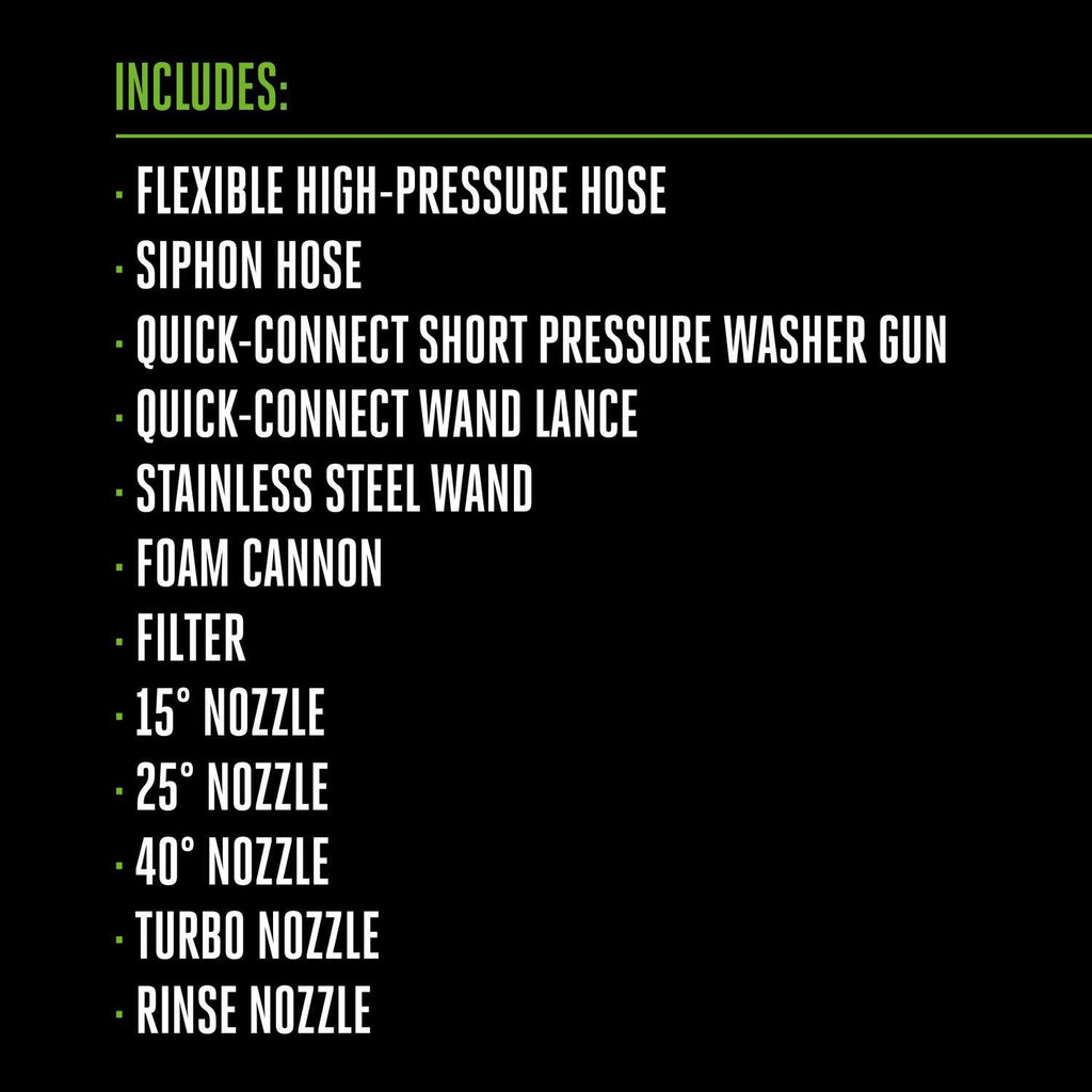 EGO Power+ HPW3200 3200 Psi Battery 2 Gpm Pressure Washer
