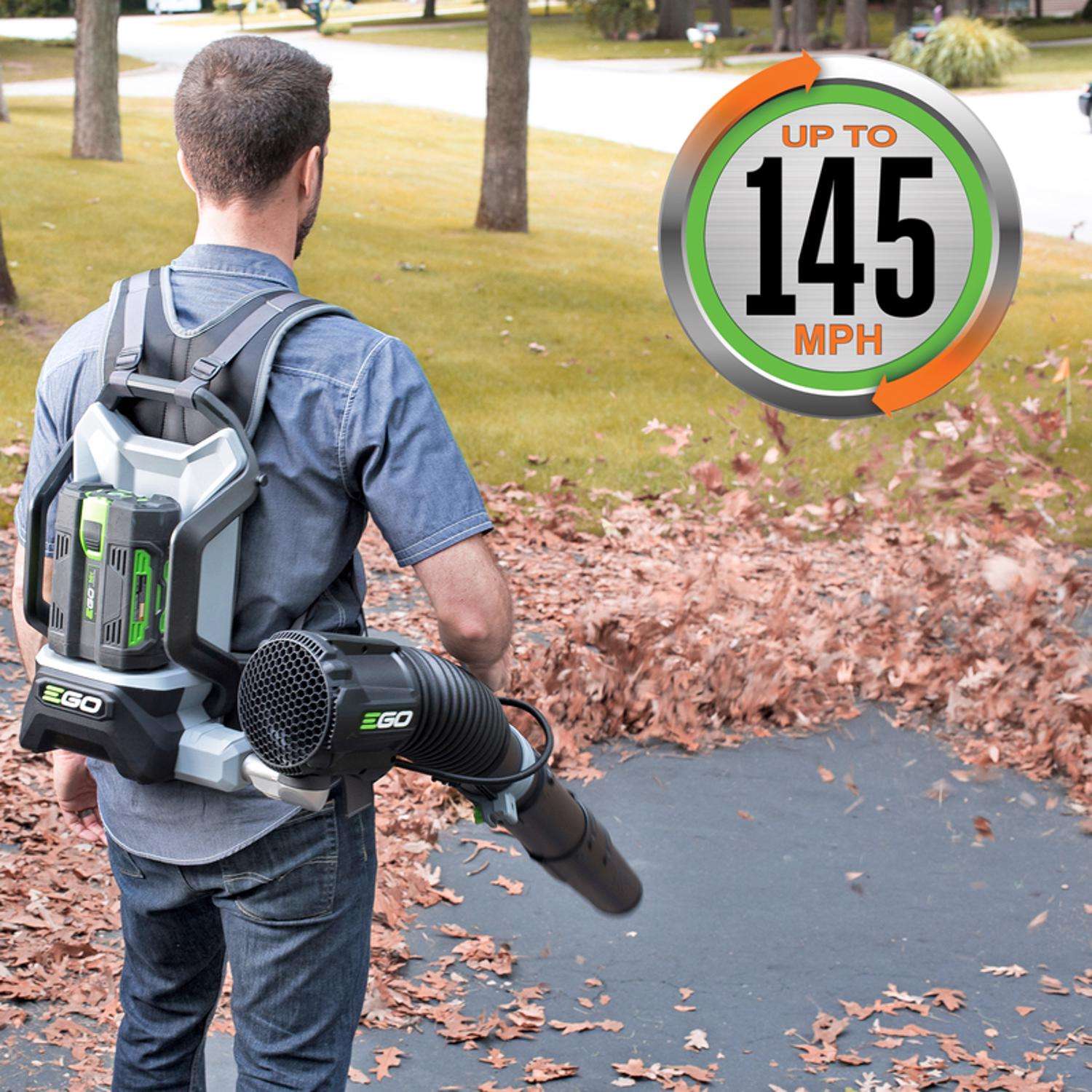  EGO Power+ LB6003 145 Mph 600 CFM 56 V Battery Backpack Leaf Blower Kit (Battery & Charger) W/ 7.5 AH BATTERY