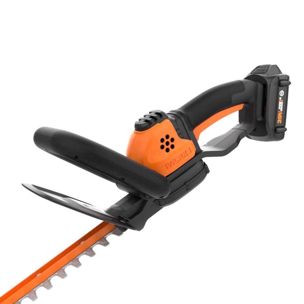  Worx 22 In. 20 V Battery Hedge Trimmer Kit (Battery & Charger)