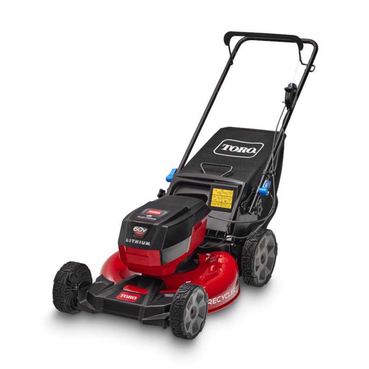  Toro Recycler 21 In. 60 V Battery Self-Propelled Lawn Mower