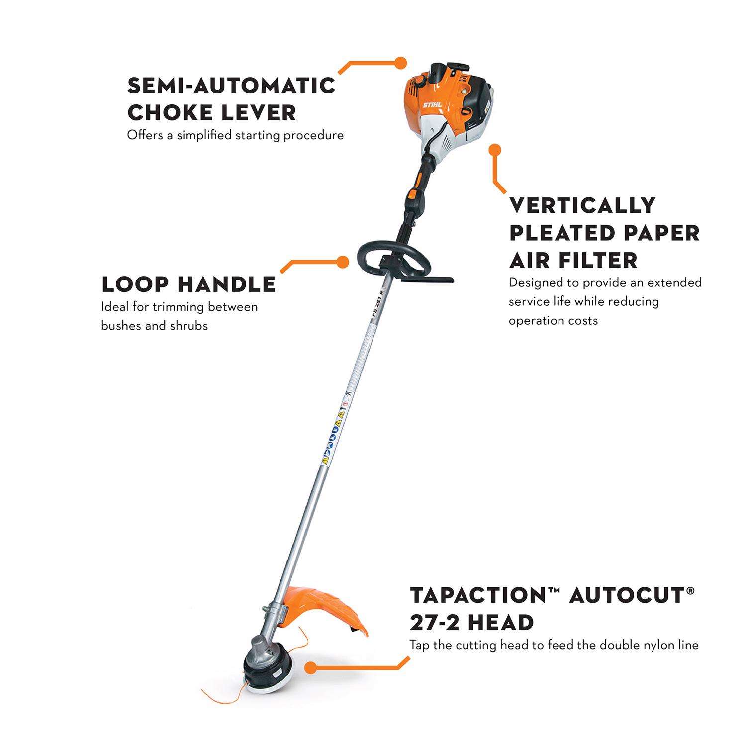  STIHL FS 251 R 16.5 In. Gas Trimmer
