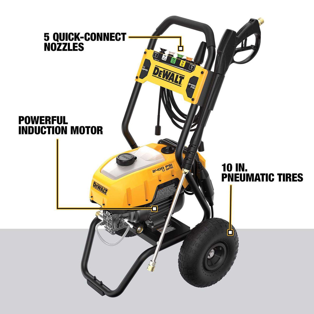  DeWalt DWPW2400 OEM Branded 2400 Psi Electric 1.1 Gpm Pressure Washer