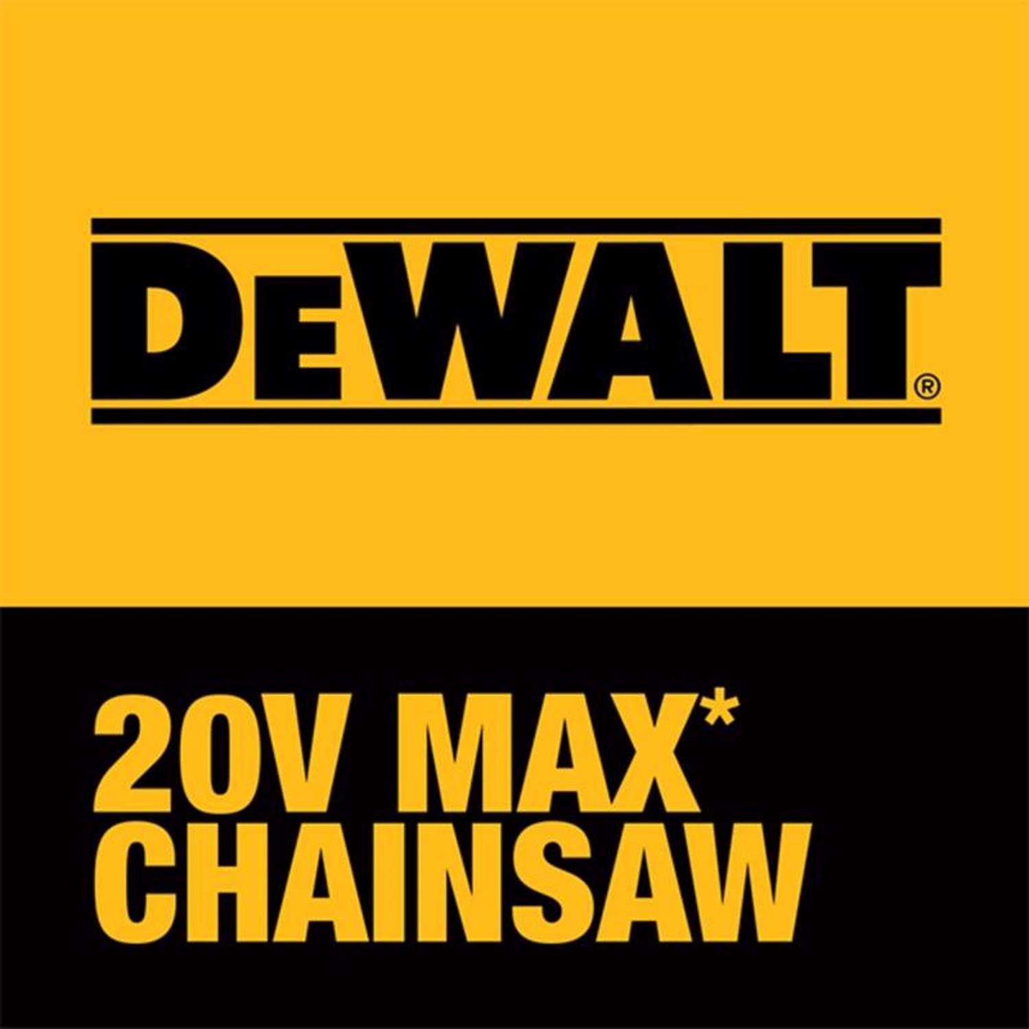  DeWalt 20V MAX XR 12 In. 20 V Battery Chainsaw Tool Only