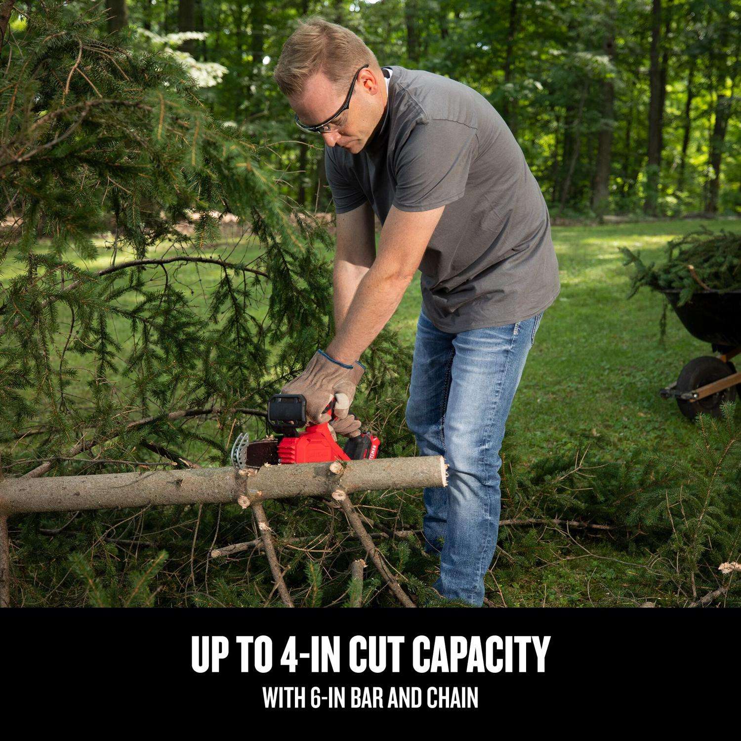  Craftsman V20 CMCCS320D1 6 In. Battery Pruning Saw Kit (Battery & Charger)