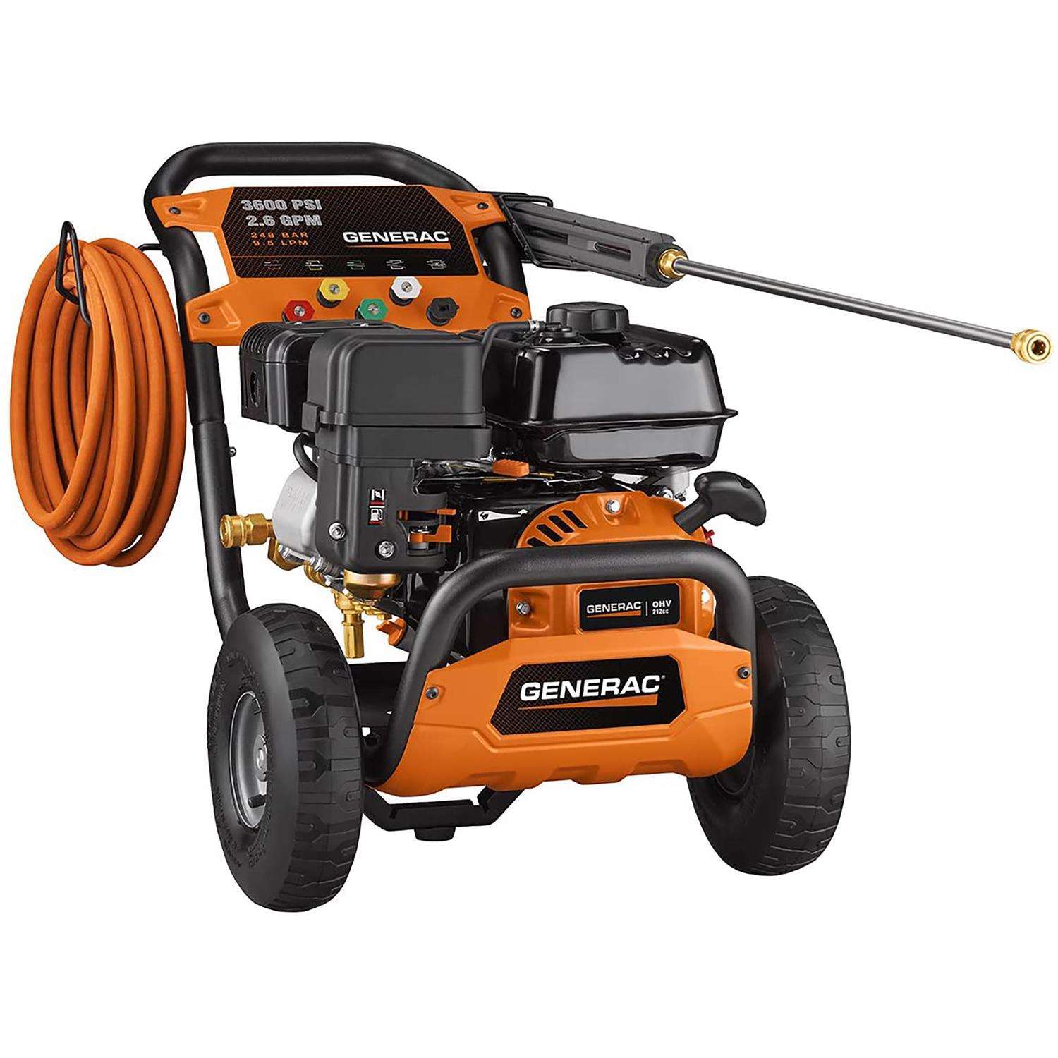  Generac OEM Branded 3600 Psi Gas 2.6 Gpm Pressure Washer
