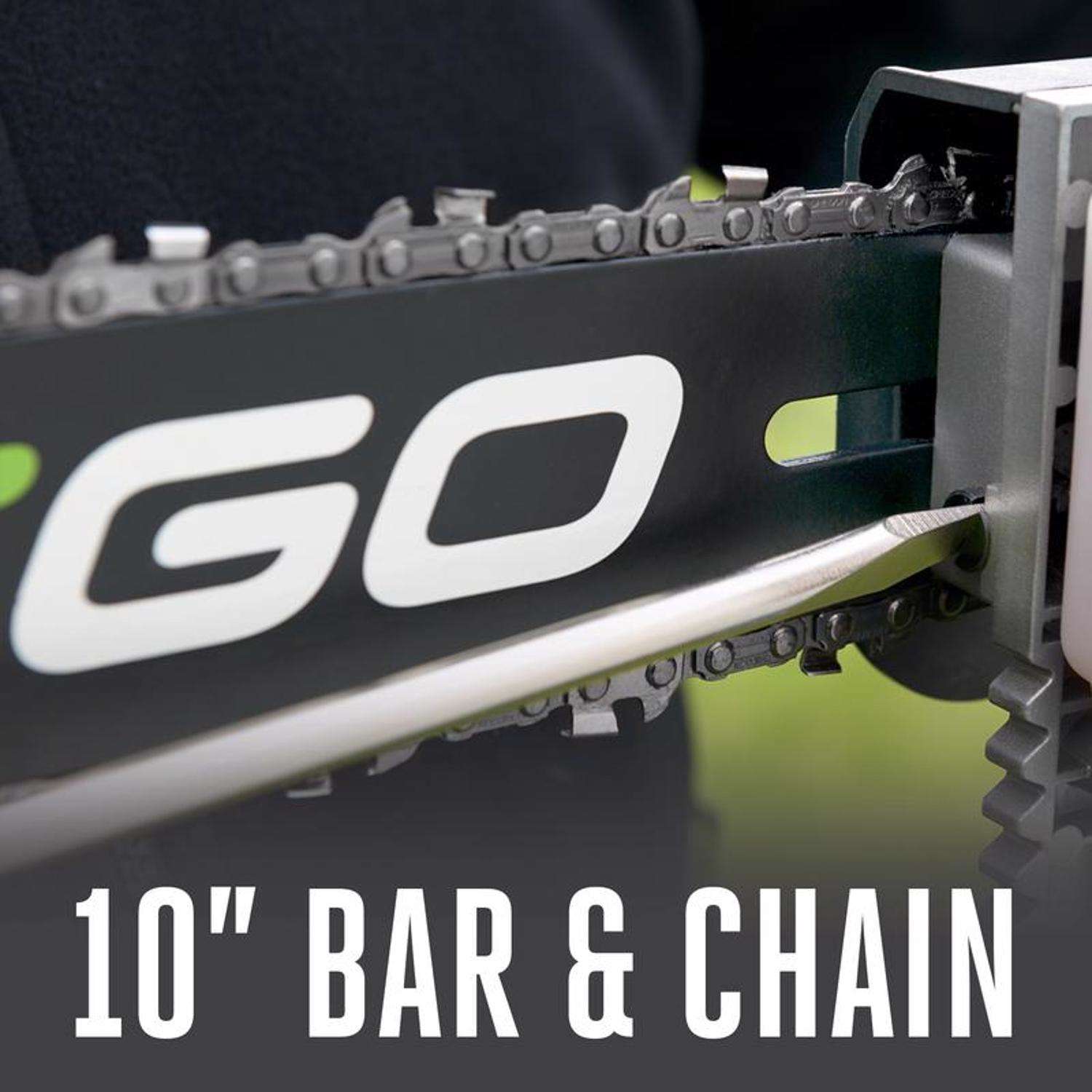  EGO Power+ Multi-Head System PSA1000 10 In. 56 V Battery Pole Saw