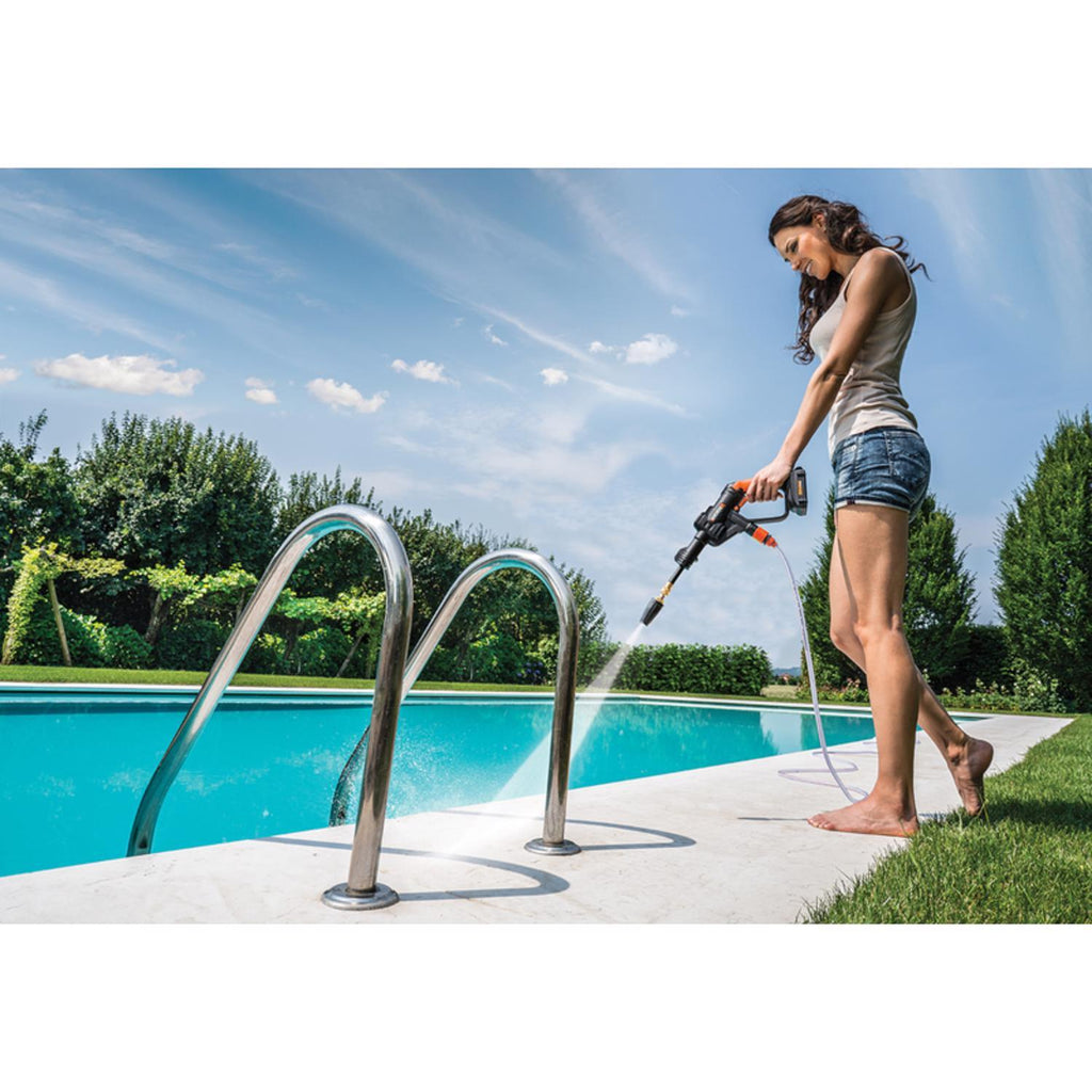  Worx Hydroshot 320 Psi Battery 0.5 Gpm Portable Power Cleaner